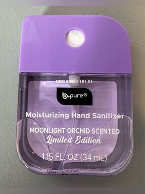 b.pure Moisturizing Hand Sanitizer - Moonlight Orchid (Purple) scented limited